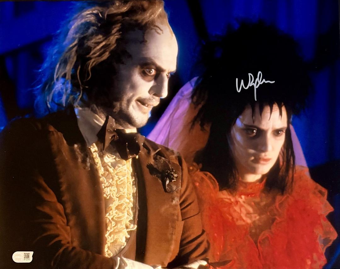 Winona Ryder signed 16x20 (Beetlejuice) - SWAU COA *RARE*